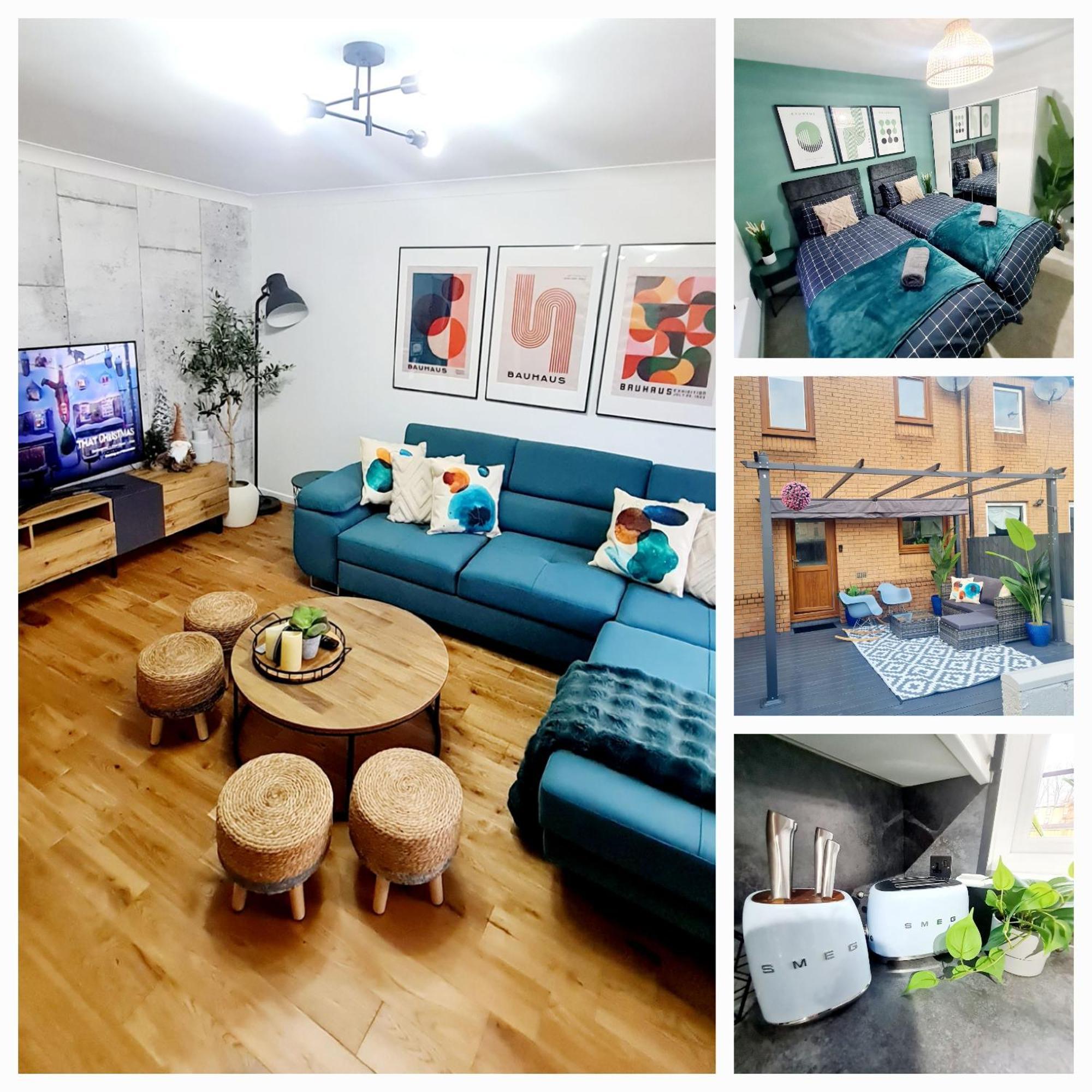 Bright 3Br Walking Distance To Town - Free Parking Διαμέρισμα Γλασκώβη Εξωτερικό φωτογραφία